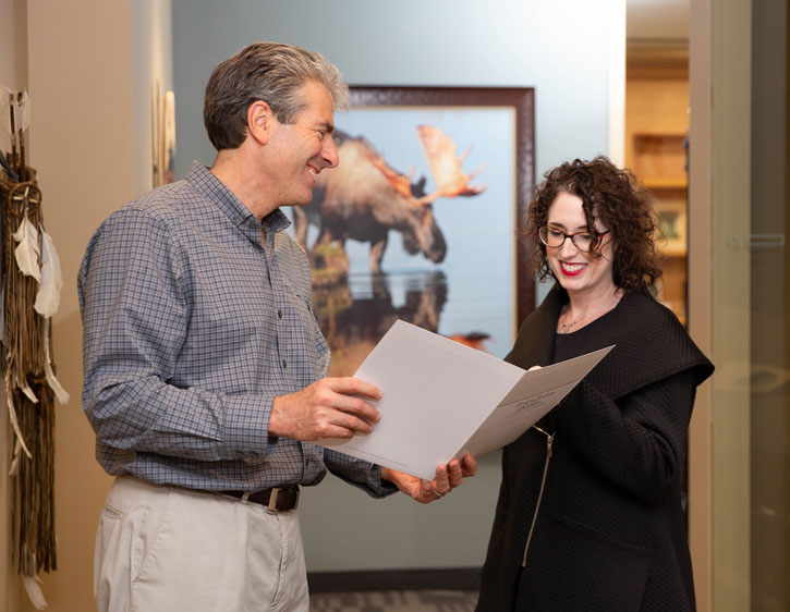 Planning Decisions Meeting hallway